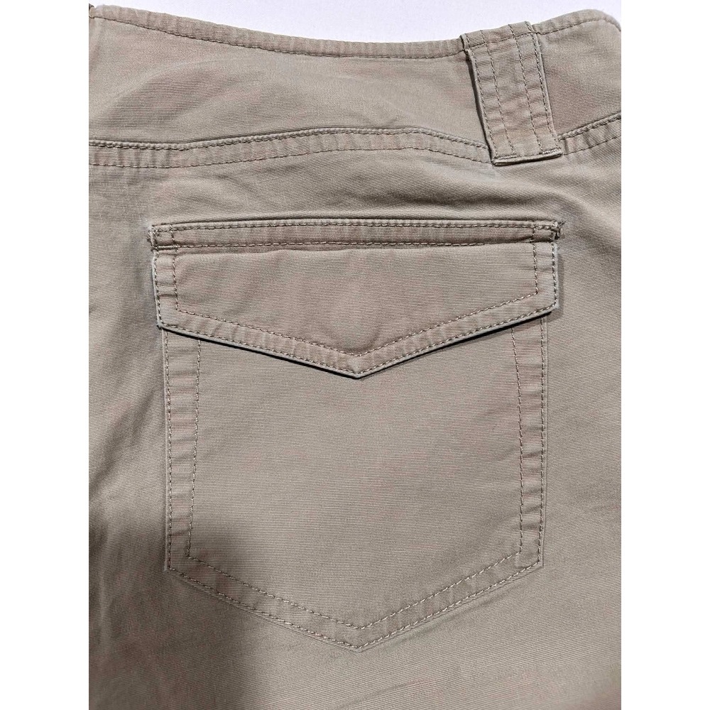 Pendleton Womens Khaki Cotton Stretch Straight Leg Utility Pants Size 16 Khaki - Picture 9 of 11